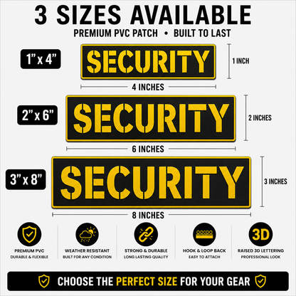 [SECURITY] Tac-Ops PVC PATCH BLK/YLW