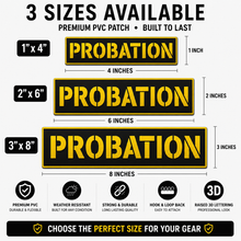 [PROBATION] Tac-Ops PVC PATCH BLK/YLW