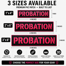 [PROBATION] Tac-Ops PVC PATCH BLK/PNK