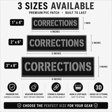 [CORRECTIONS] Tac-Ops PVC PATCH BLK/GRY