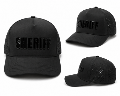 [SHERIFF] TactiCool Patrol Cap BLK/BLK