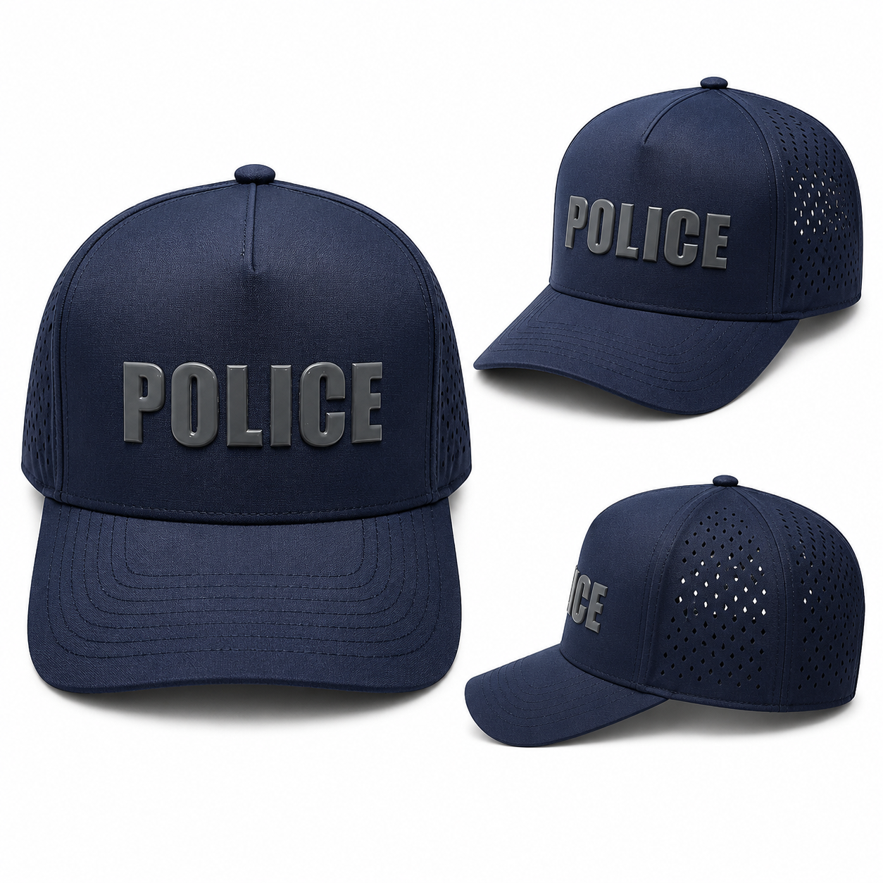 [POLICE] TactiCool Patrol Cap BLU/GRY