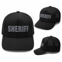 [SHERIFF] TactiCool Patrol Cap BLK/GRY