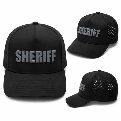 [SHERIFF] TactiCool Patrol Cap BLK/GRY