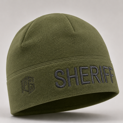 [SHERIFF] Green Operational Fleece Beanie (GRY)
