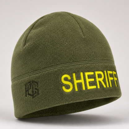 [SHERIFF] Green Operational Fleece Beanie (YLW)