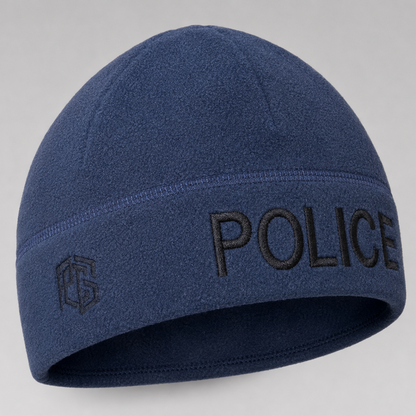 [POLICE] Blue Operational Fleece Beanie (BLK)