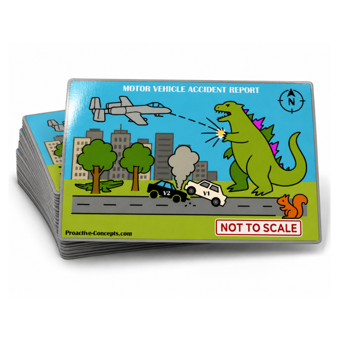 Not To Scale - Sticker