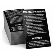 Miranda Warning - Sticker