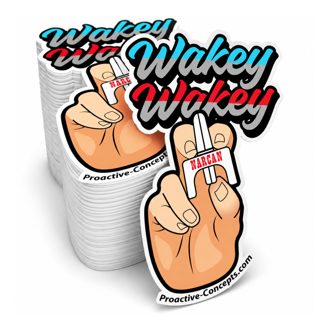 Wakey Wakey - Sticker