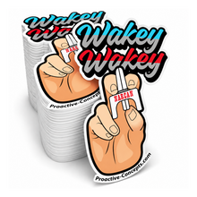 Wakey Wakey - Sticker