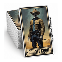 County Goon Card - Sticker