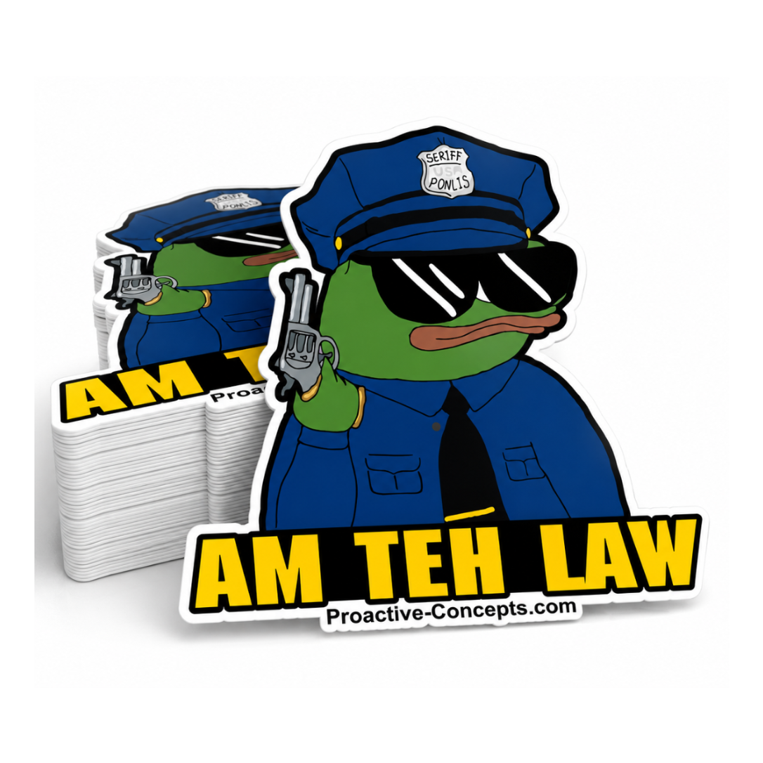 Am Teh Law - Sticker