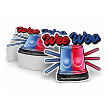 WEE WOO - Sticker