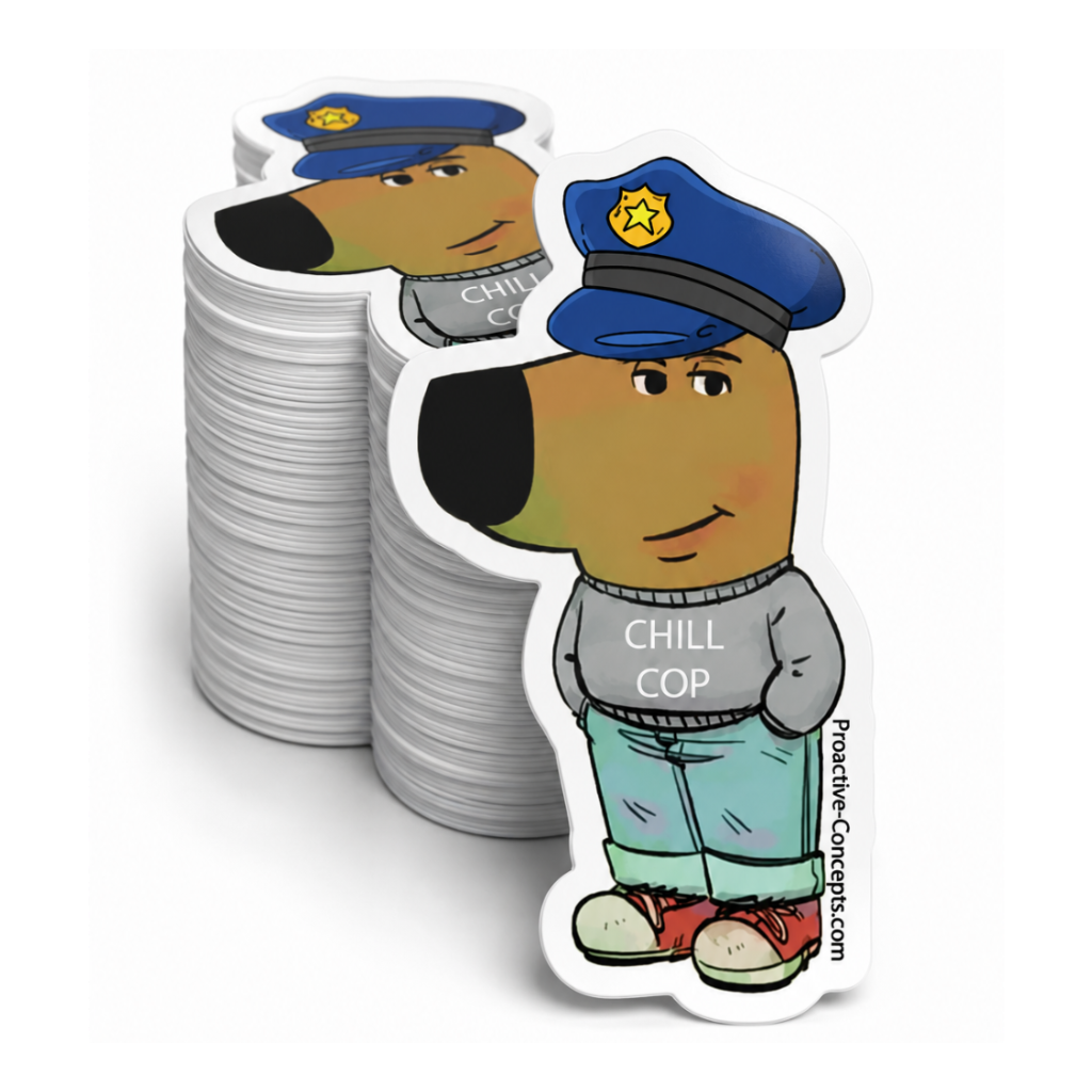 Chill Cop - Sticker