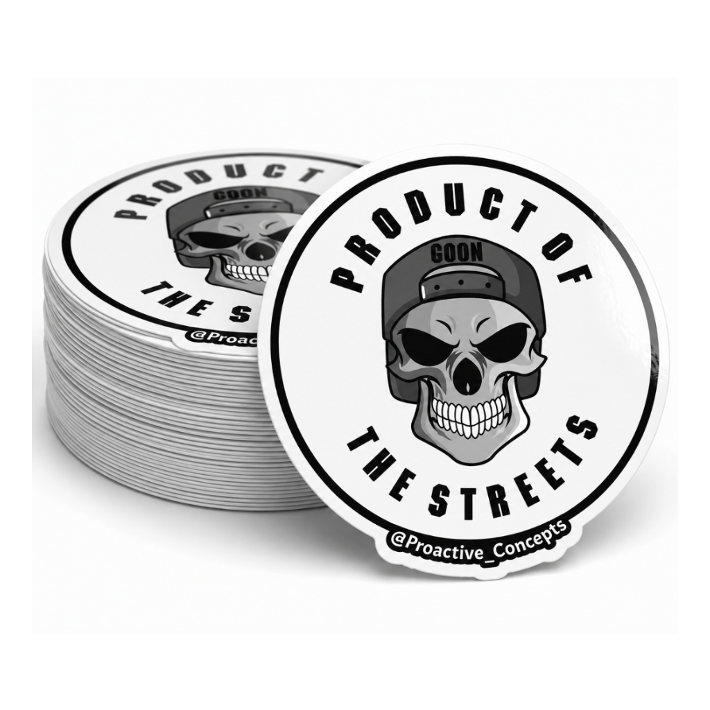 Product Of The Streets (City) - Sticker
