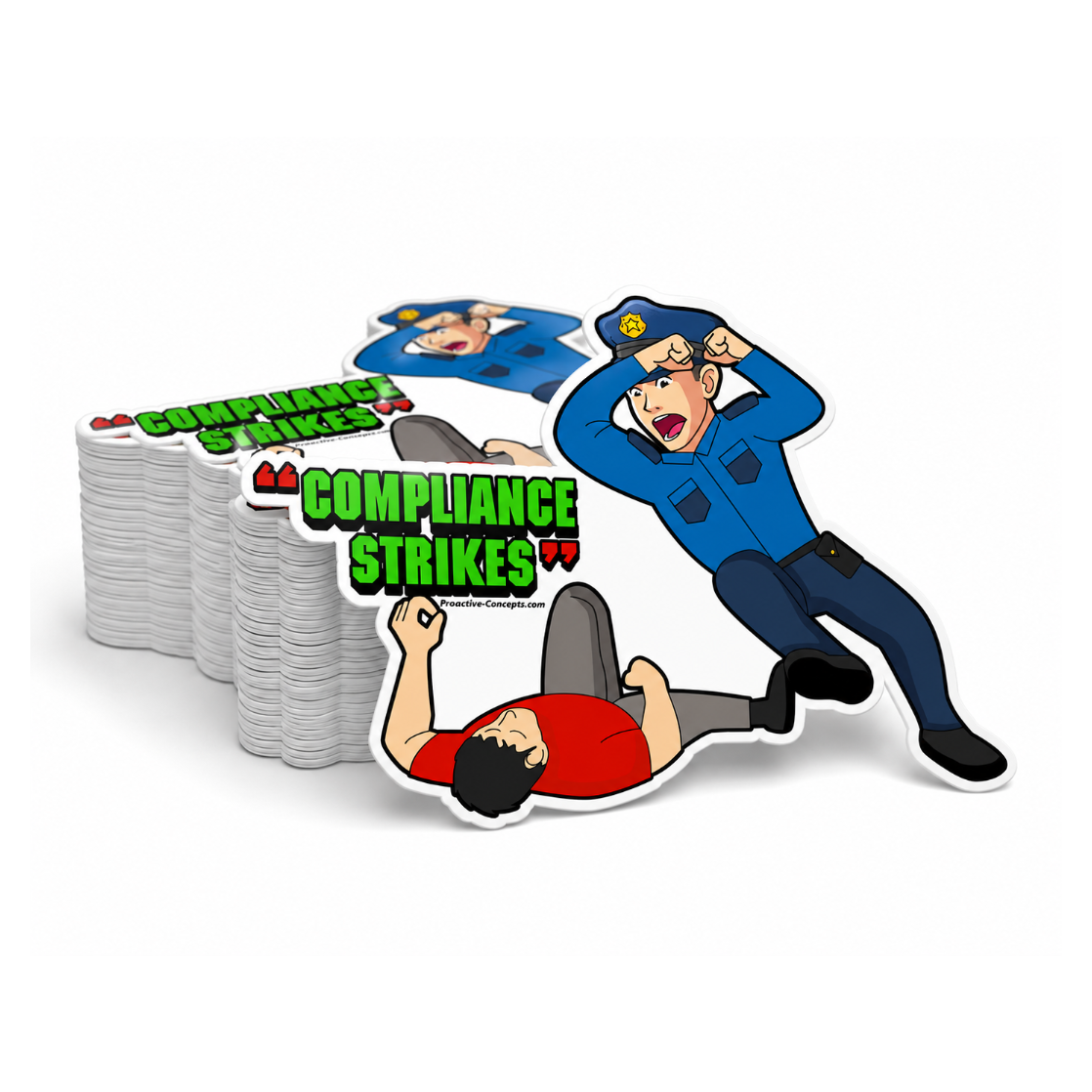 Compliance Strikes - Sticker