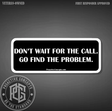 Find The Problem - Sticker