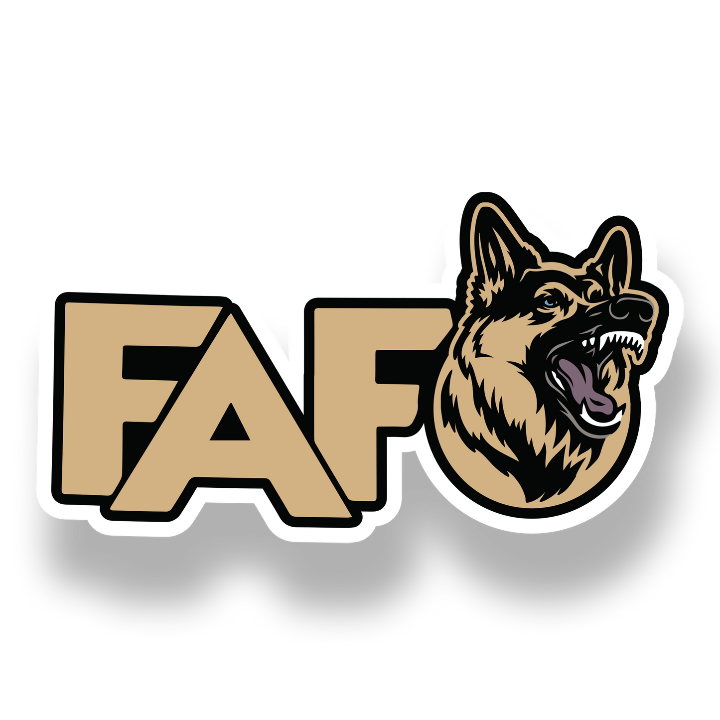 FAFO K9 - Sticker