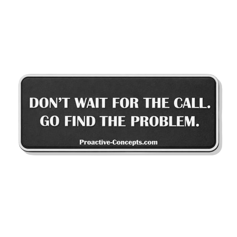 Find The Problem - PVC VELCRO PATCH