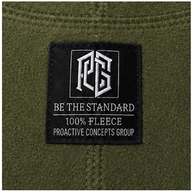 [SHERIFF] Green Operational Fleece Beanie (BLK)