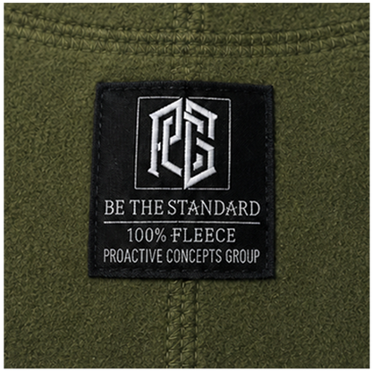 [SHERIFF] Green Operational Fleece Beanie (BLK)