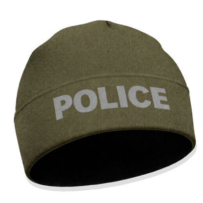 Green Police Beanie