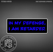 In My Defense - Sticker