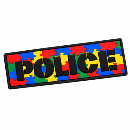 [POLICE] Tac-Ops PVC PATCH (AUTISM AWARENESS)