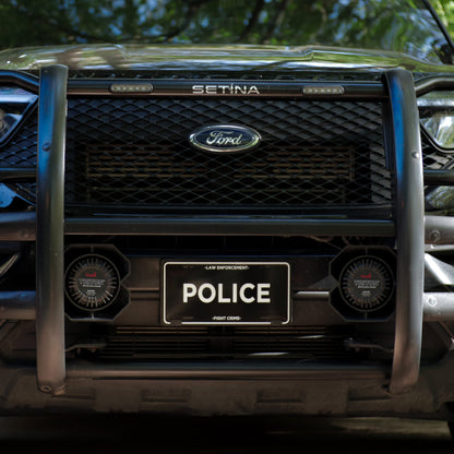 "POLICE" - License Plate