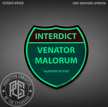 Hunters of Evil Sticker - Glow In The Dark