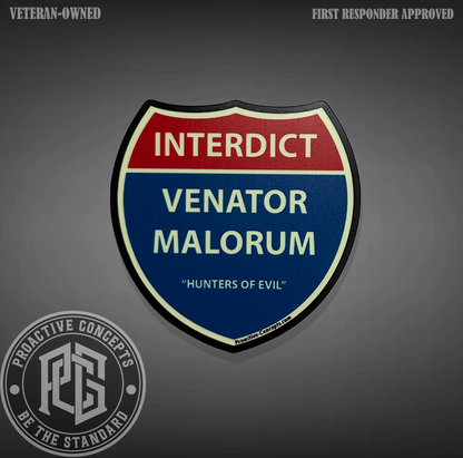 Hunters of Evil Sticker - Glow In The Dark