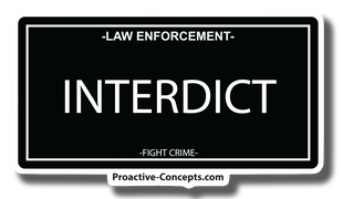 Interdict LP Sticker