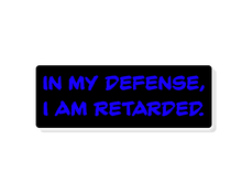 In My Defense - Sticker