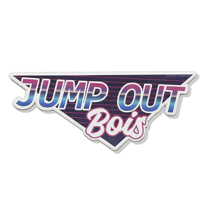 Jump Out Bois - PVC VELCRO PATCH