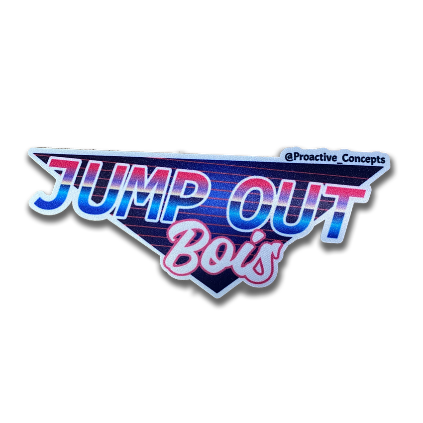 Jump Out Bois - VELCRO PATCH