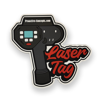 Laser Tag - PVC VELCRO PATCH