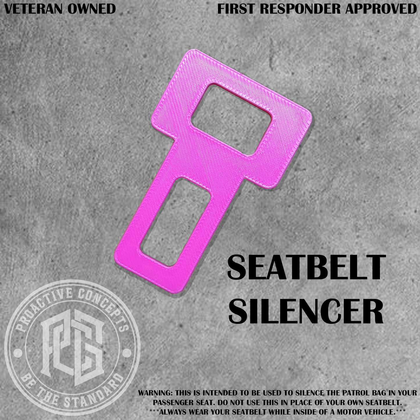 Seatbelt Silencer (3D Printed)