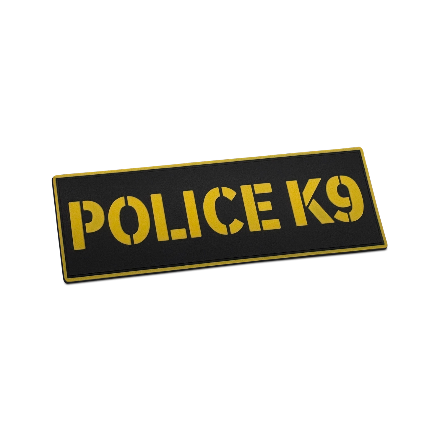 [POLICE K9] Tac-Ops PVC PATCH BLK/YLW