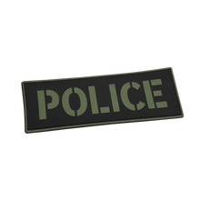 [POLICE] Tac-Ops PVC PATCH BLK/GRN