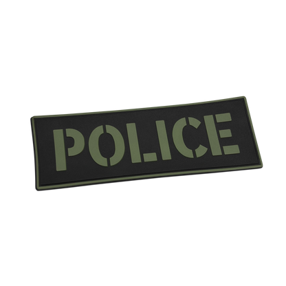 [POLICE] Tac-Ops PVC PATCH BLK/GRN