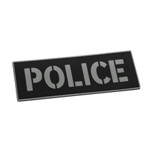 [POLICE] Tac-Ops PVC PATCH BLK/GRY