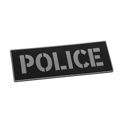 [POLICE] Tac-Ops PVC PATCH BLK/GRY