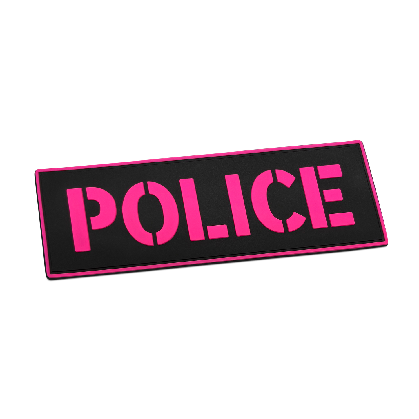 [POLICE] Tac-Ops PVC PATCH BLK/PNK
