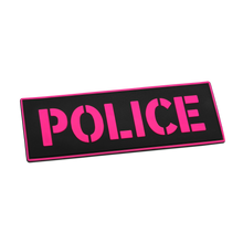 [POLICE] Tac-Ops PVC PATCH BLK/PNK