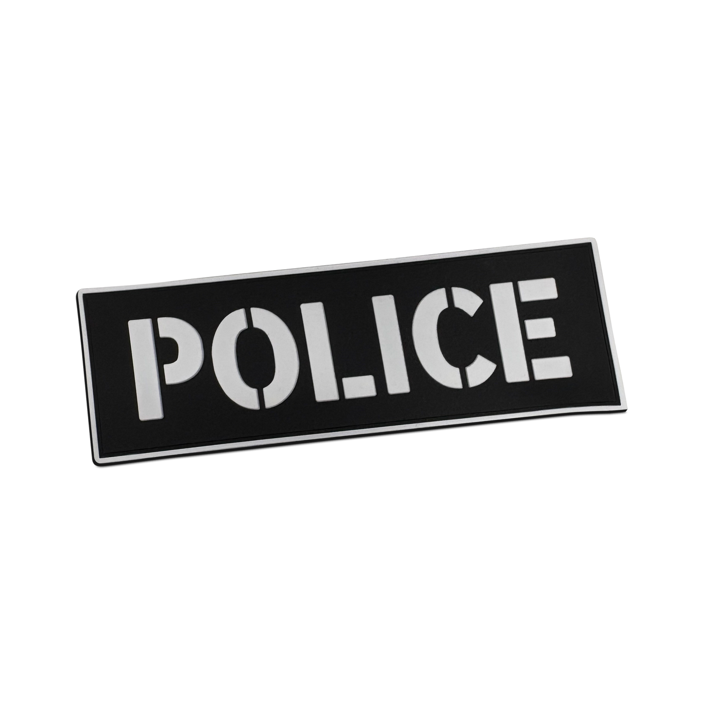 [POLICE] Tac-Ops PVC PATCH BLK/WHI