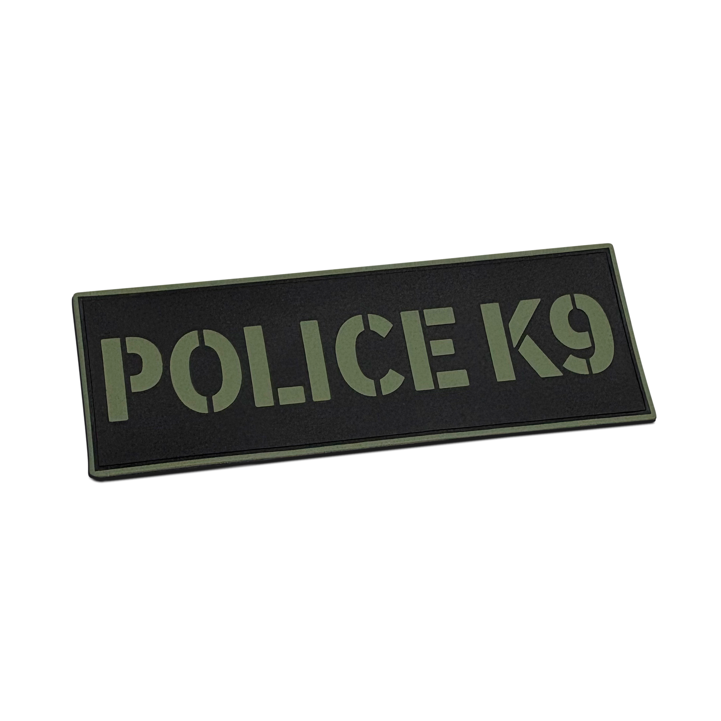 [POLICE K9] Tac-Ops PVC PATCH BLK/GRN