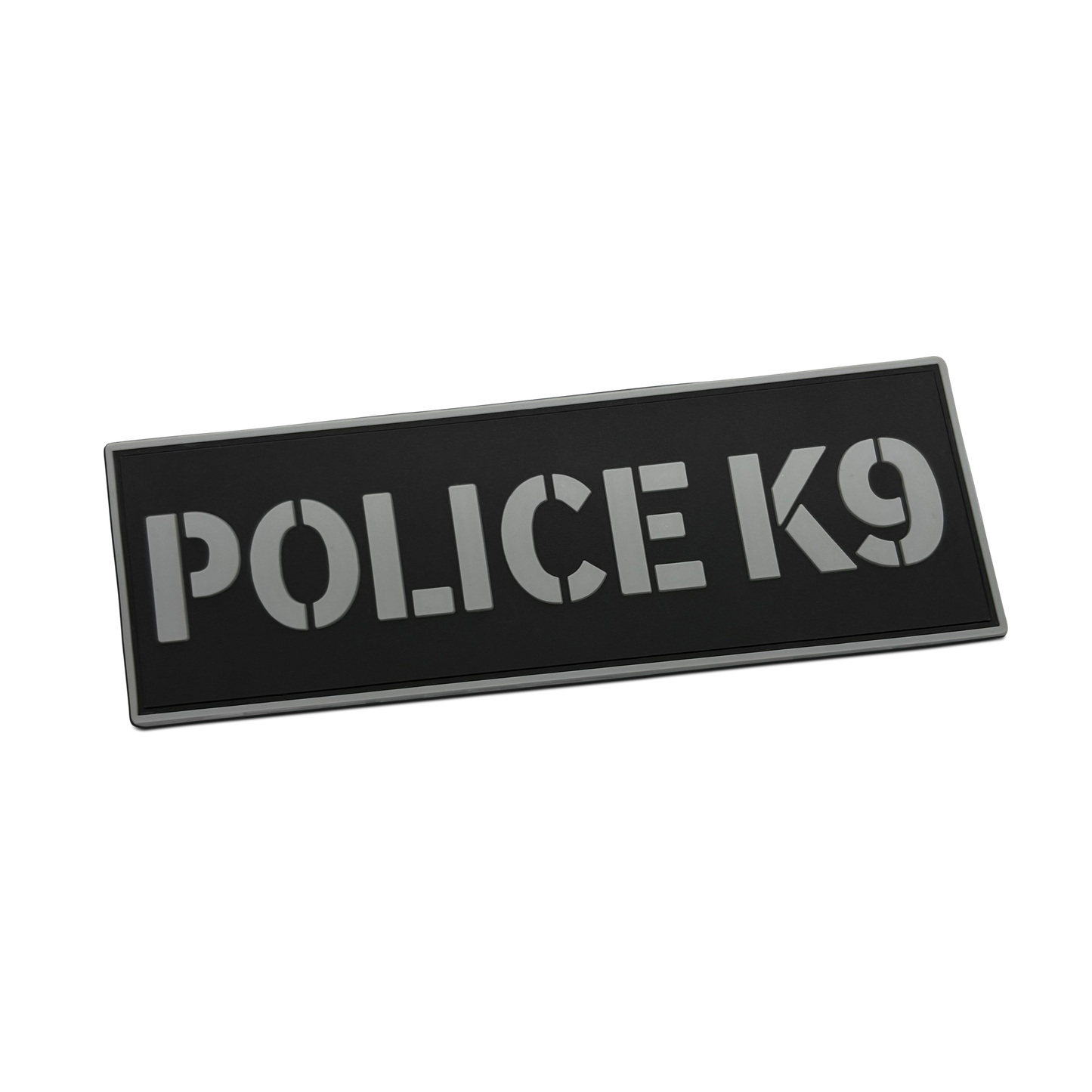 [POLICE K9] Tac-Ops PVC PATCH BLK/GRY