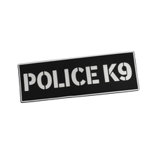 [POLICE K9] Tac-Ops PVC PATCH BLK/WHI