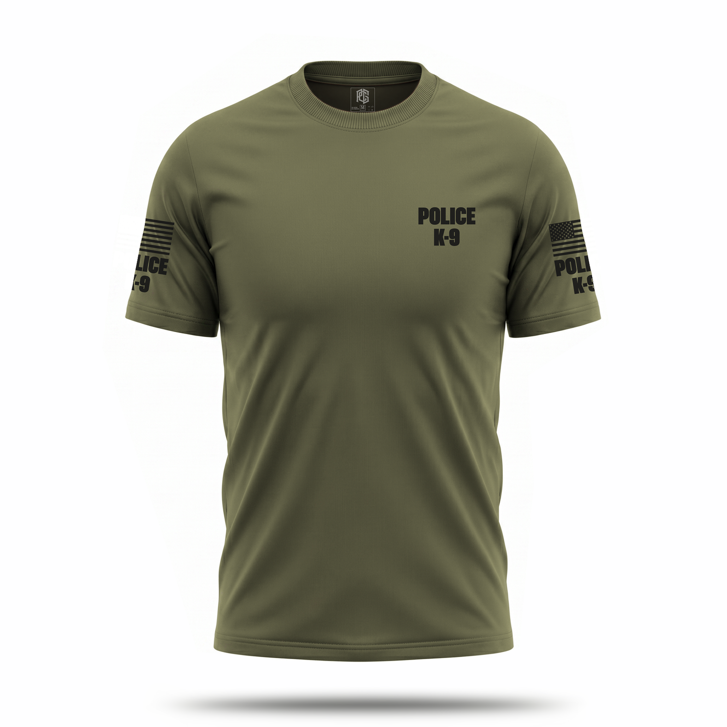 [POLICE K9] DualCore T-Shirt GRN/BLK